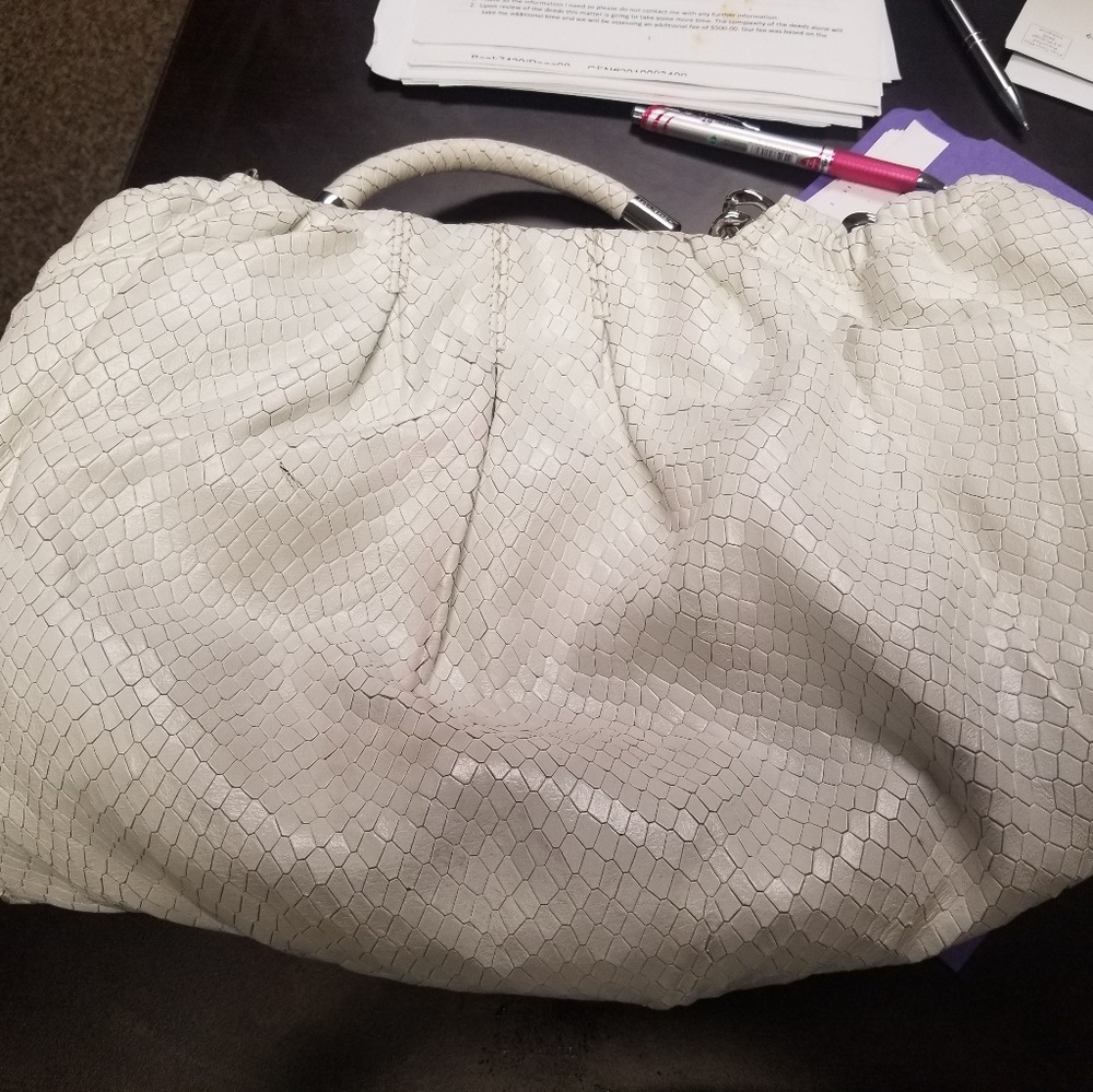 Michael Kors Snakeskin Python Embossed Hobo Bag - image 4